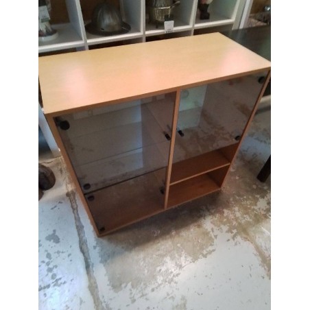 VITRINE BILLY 3 PORTES EN VERRE 