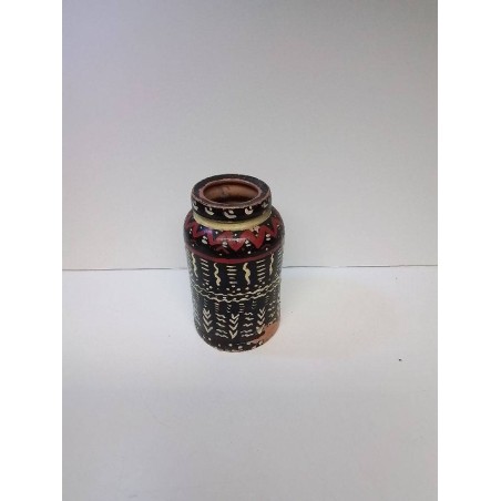 VASE CÉRAMIQUE GÉOMÉTRIE 