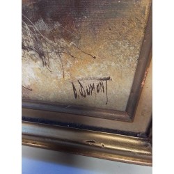 HUILE SUR TOILE SIGNÉE DUMONT 