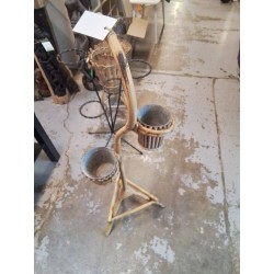 PORTE PLANTE EN BAMBOU 