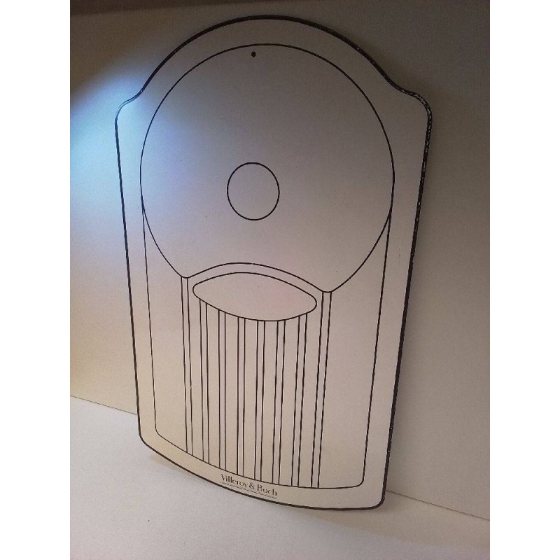PLAQUE TOLE VILLEROY ET BOCH 