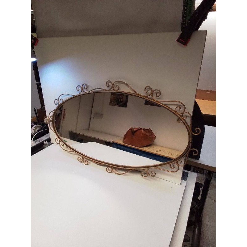 MIROIR BORD DORÉ 