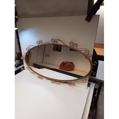MIROIR BORD DORÉ 