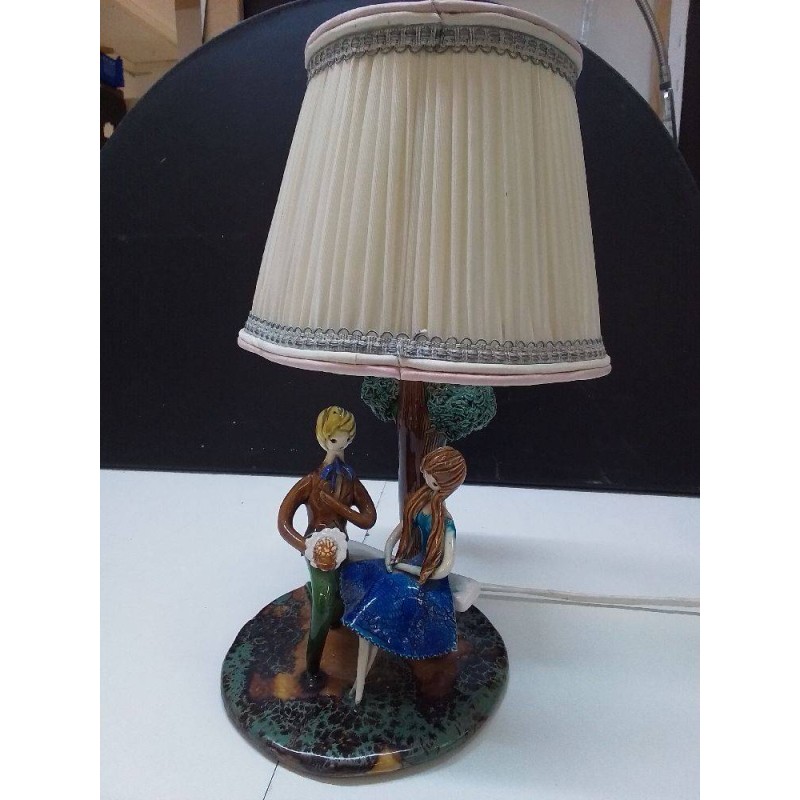 LAMPE VINTAGE EN CÉRAMIQUE LUCIEN NEUQUELMAN