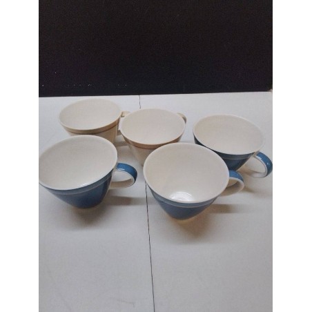 LOT DE 5 TASSES VILLEROY ET BOCH 
