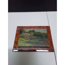 CADRE MINIATURE SIGNÉE WELTER 