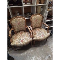 FAUTEUIL STYLE LOUIS XV 