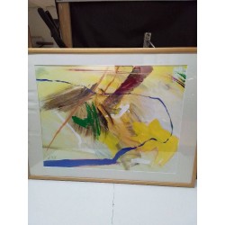 TABLEAU SIGNÉ DIANE THILL (LUXEMBOURGEOISE)