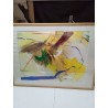 TABLEAU SIGNÉ DIANE THILL (LUXEMBOURGEOISE)