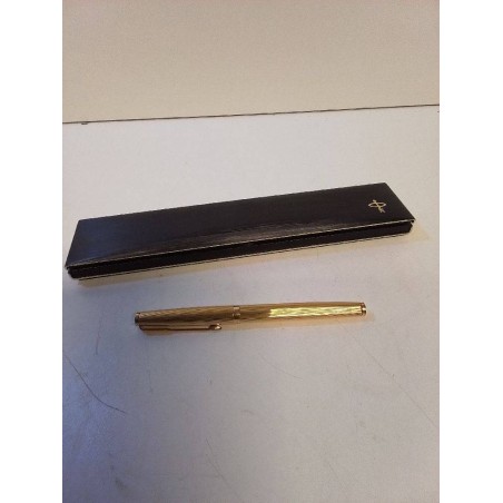STYLO PLUME PARKER PLAQUE OR ET MINE OR 