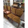 LOT DE 6 CHAISES STYLE EMPIRE 