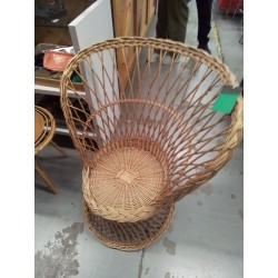 FAUTEUIL ROTIN 