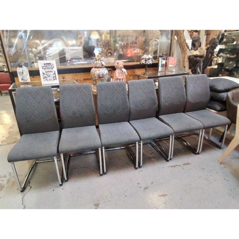 LOT DE 6 CHAISES MODERNE