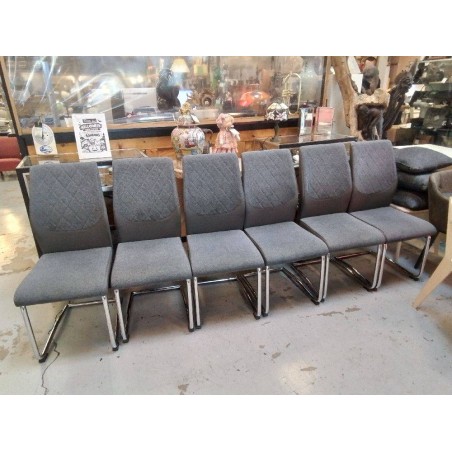 LOT DE 6 CHAISES MODERNE