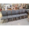 LOT DE 6 CHAISES MODERNE