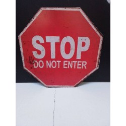 PANNEAU DÉCORATIF STOP 