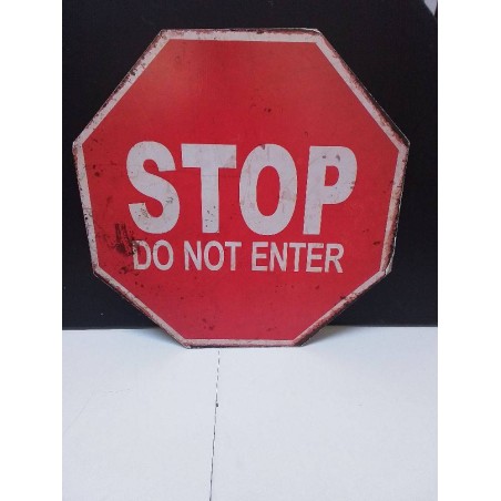 PANNEAU DÉCORATIF STOP 