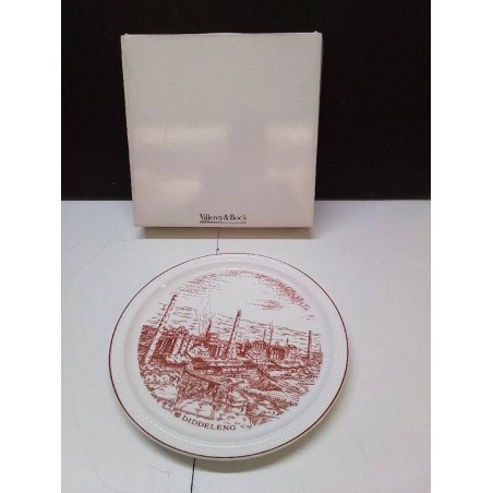 ASSIETTE VILLEROY&BOCH HAUTS FOURNEAUX DUDELANGE 