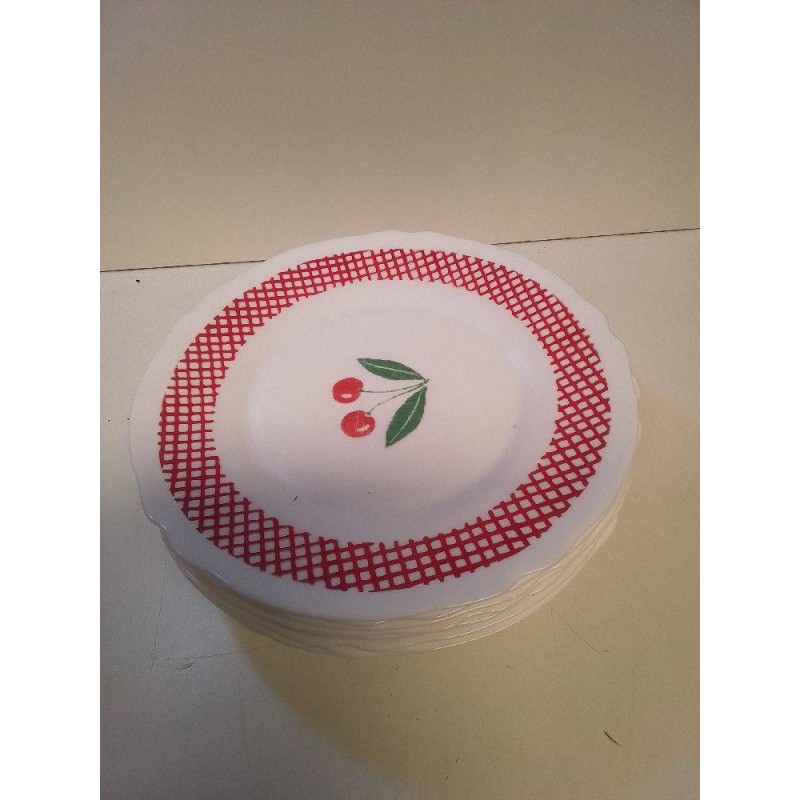 LOT ASSIETTES ARCOPAL 