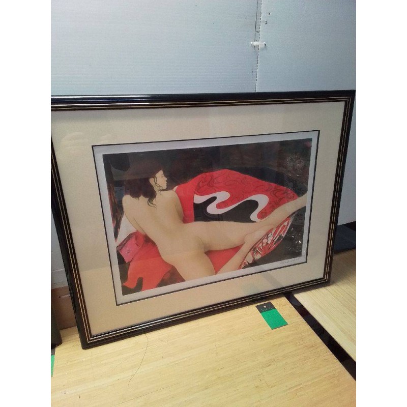LITHOGRAPHIE ALAIN BONNEFOIT 