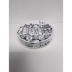 LOT ASSIETTES EMAIS’CHEN
