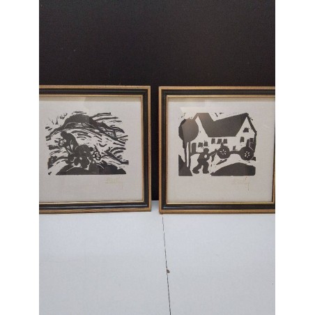 LITHOGRAPHIE EBERHARD VIEGENER PM LA PIECE
