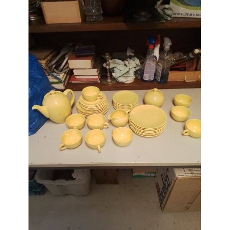 SERVICE A CAFE VILLEROY&BOCH JAUNE