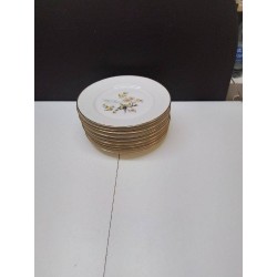LOT ASSIETTES OISEAUX