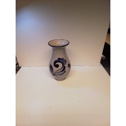 VASE EN GRES BLEU