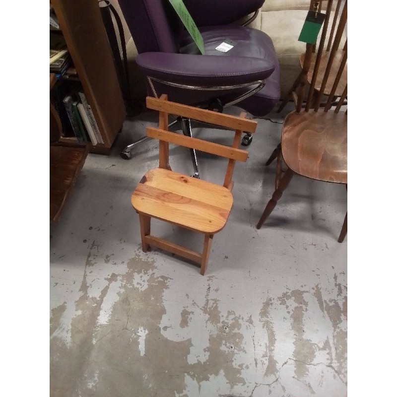 CHAISE ENFANT BOIS
