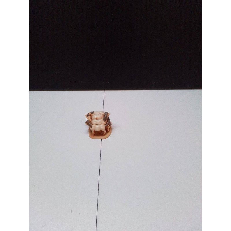 FIGURINE RESINE ET BOIS 4 CHEVAUX