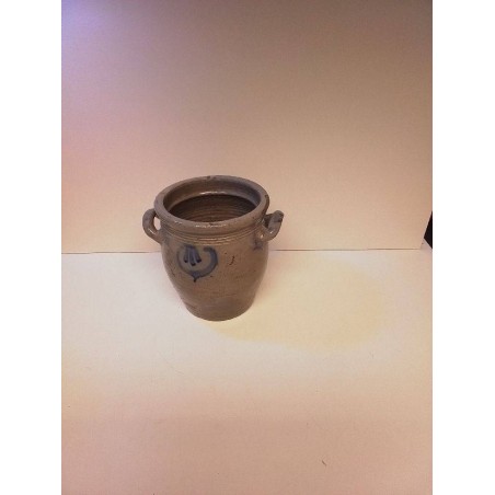 VASE EN GRES BLEU