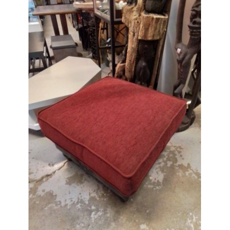 POUF ROUGE 