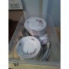 SERVICE POLONAIS MOTIF A FLEURS 