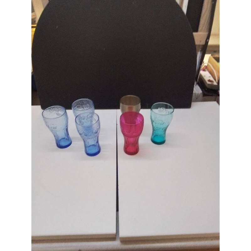 LOT VERRES COCA COLA 