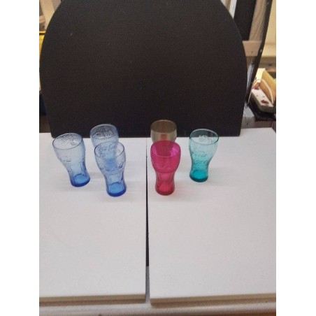 LOT VERRES COCA COLA 