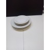 LOT D’ASSIETTES BORD DORE INSEA