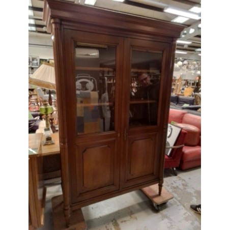 VITRINE 2 PORTES STYLE LOUIS XVI 