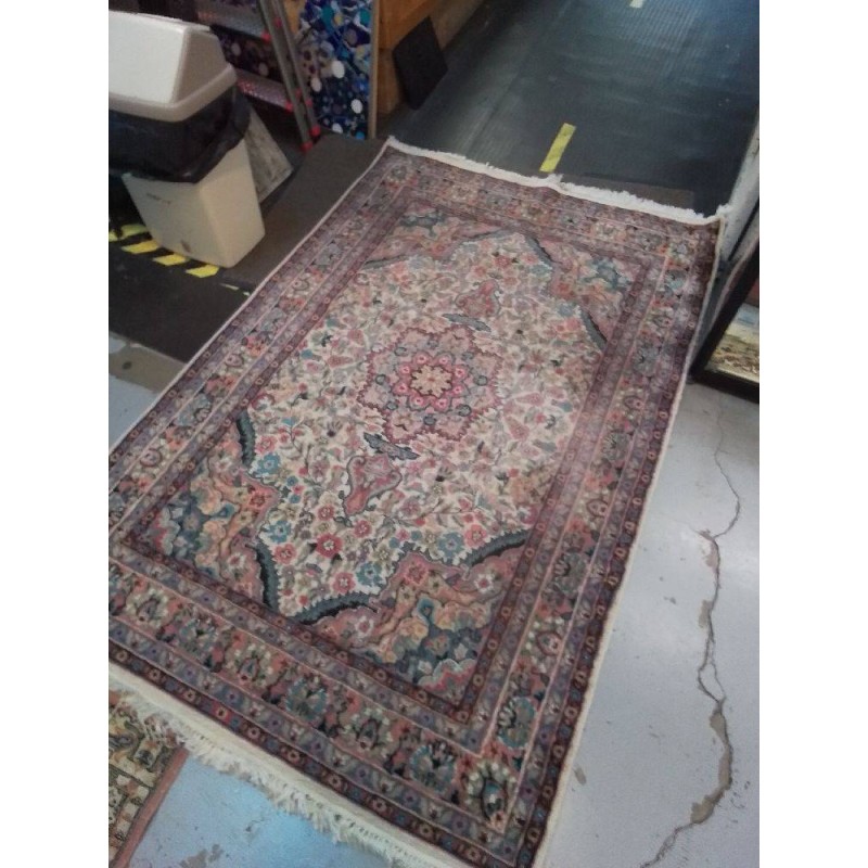 TAPIS LAINE ET SOIE 