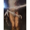 PEINTURE XVIII EME DU CHRIST 