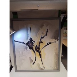 HUILE SUR TOILE SIGNEE MANGEN NORBERT