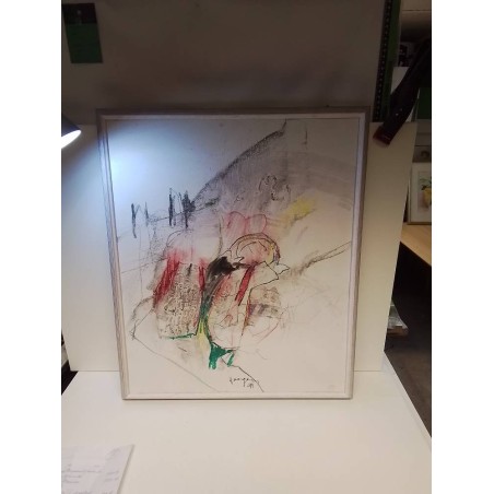 HUILE SUR TOILE SIGNEE HAAGEN PM