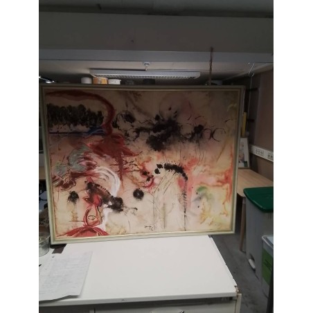 HUILE SUR TOILE SIGNEE HAAGEN GM