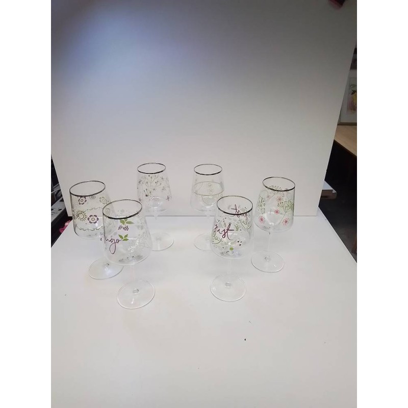 LOT 6 VERRES RITZENHOFF