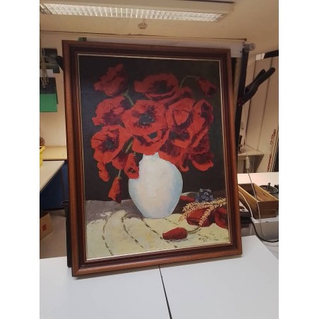 CADRE NATURE MORTE SIGNÉE 