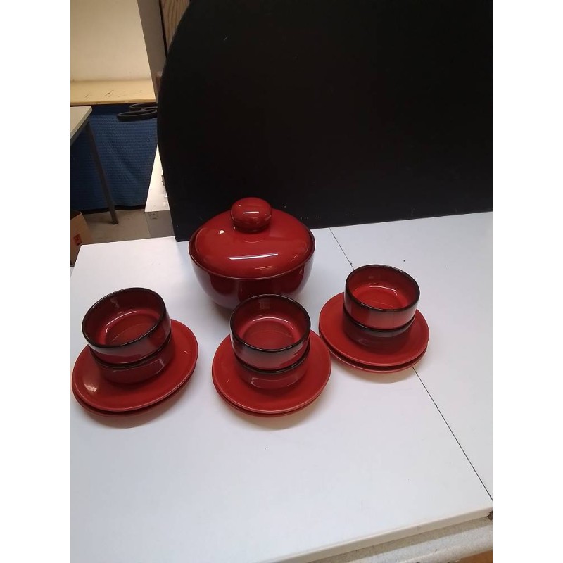 SERVICE A SOUPE ROUGE