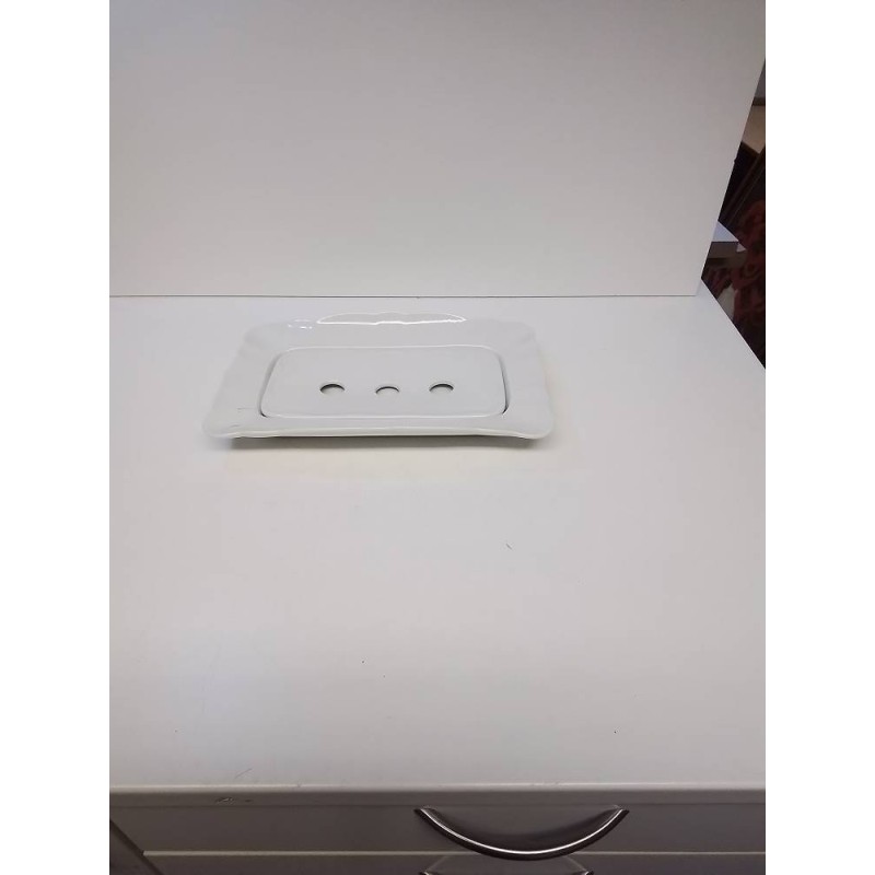 PLAT A CAKE PORCELAINE 