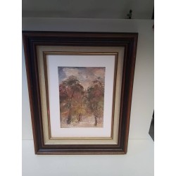 HUILE SUR TOILE FORÊT