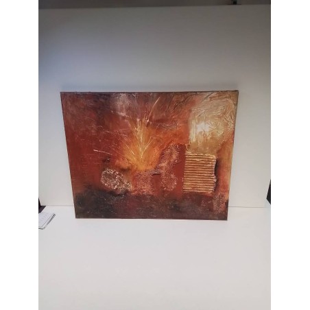 HUILE SUR TOILE ABSTRAITE
