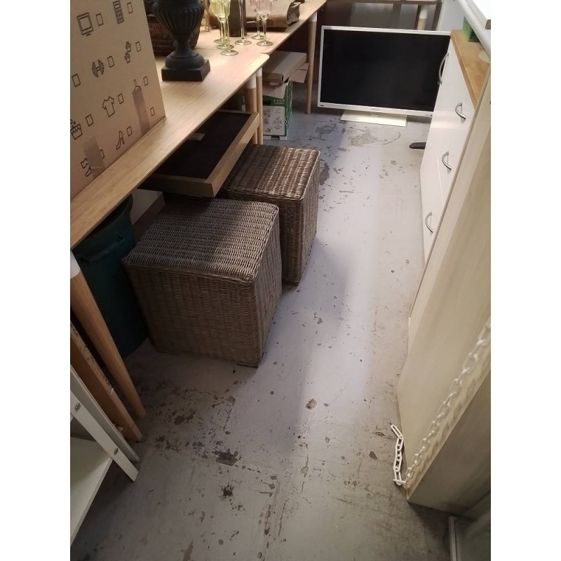 TABOURET EN OSIER LA PIECE